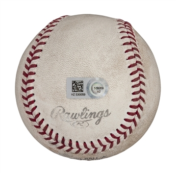 2014 Madison Bumgarner Game Used NLCS Baseball (MLB Authenticated)